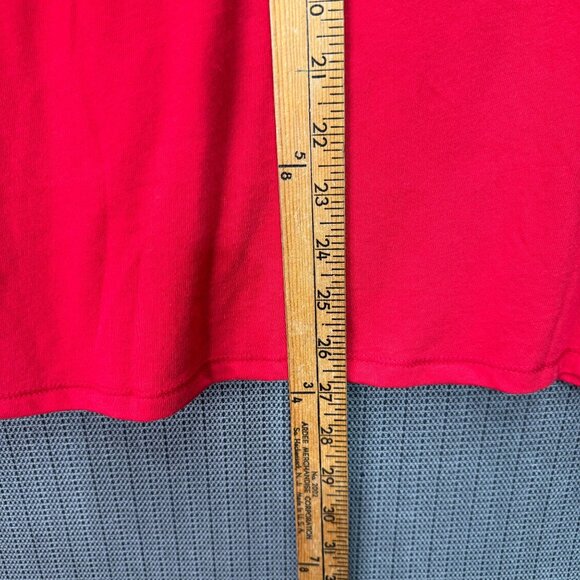 No Boundaries Womens Junior Size XL (15-17) Red Short Sleeve T-Shirt - Picture 5 of 7